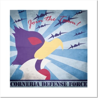 Corneria Defense Force Posters and Art